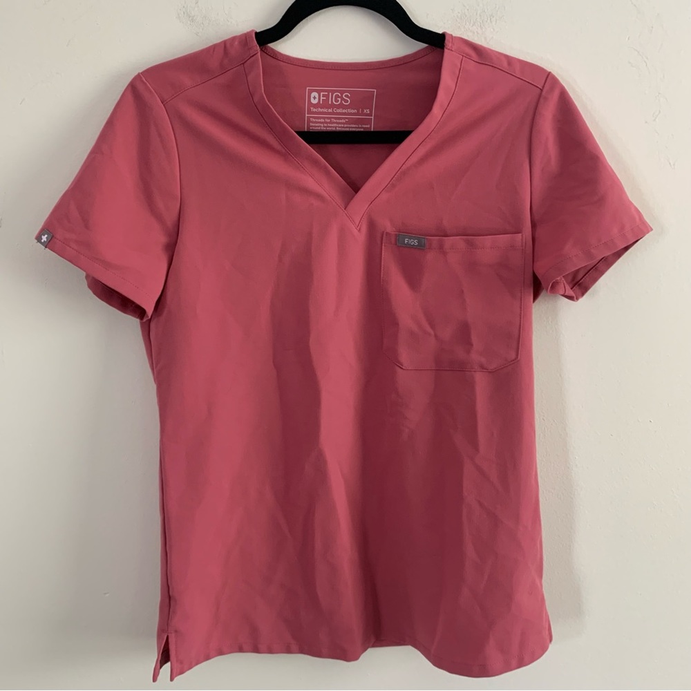 Figs Tech Collection Catarina One Pocket Scrub Top Quartz Special Edition XS